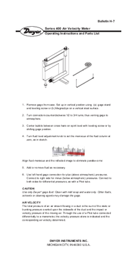 Thumbnail of document Manual - 400 Air Velocity Meter